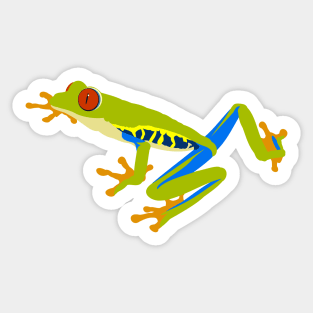 Red-Eyed Treefrog Sticker